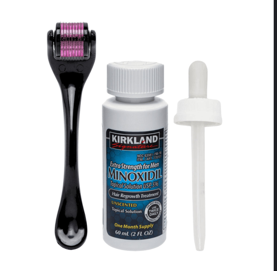 Combo Minoxidil + Dermarroller Estimulante