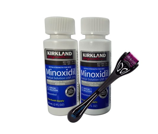 2 Minoxidil 5% + Dermaroller 0.5